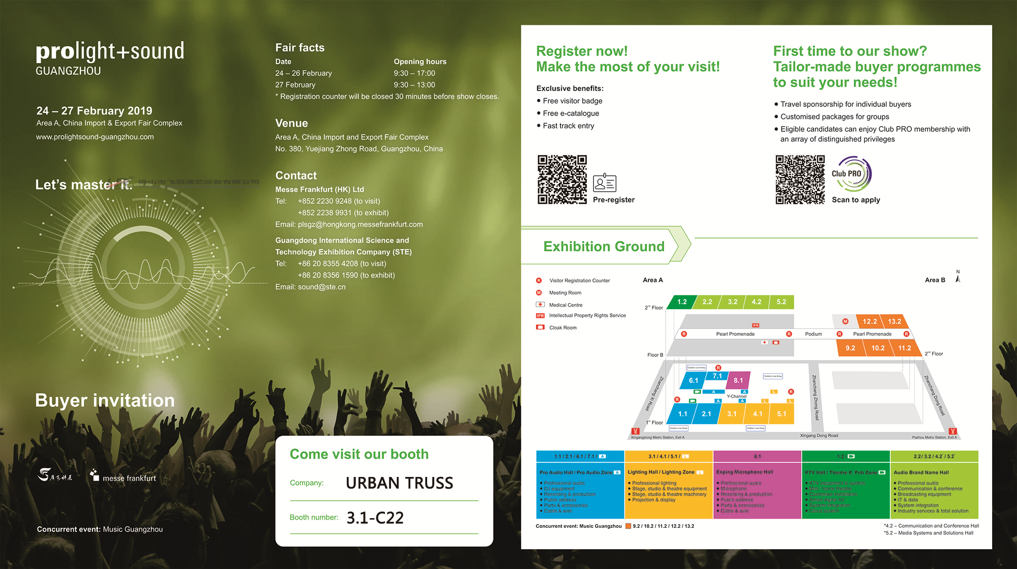 Welcome to Guangzhou Prolight + Sound 2019